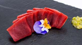 Sashimi de lomo al natural