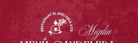 Menú Candelera mediodía